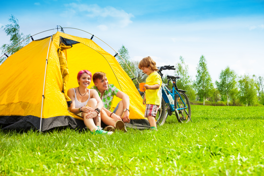 famille en camping Alpes-de-Haute-Provence pas cher