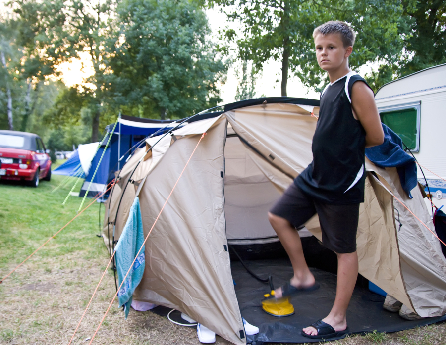 au camping familial Gorges de l’Aveyron