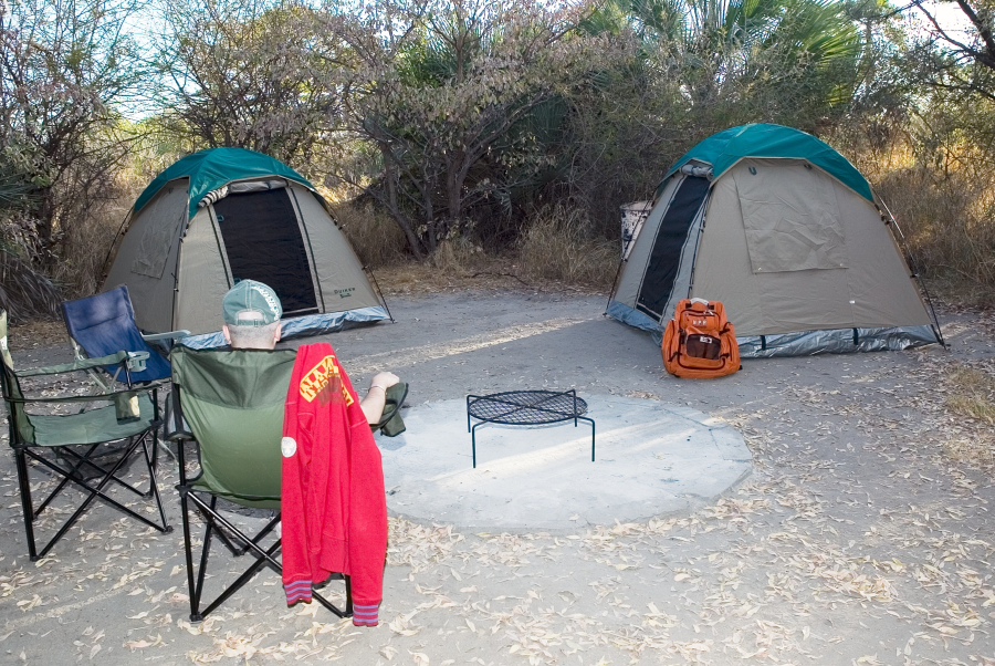 tente au camping Vias bord de mer 4 étoiles